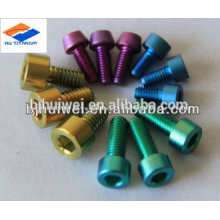 price for titanium Gr5 screw with various color